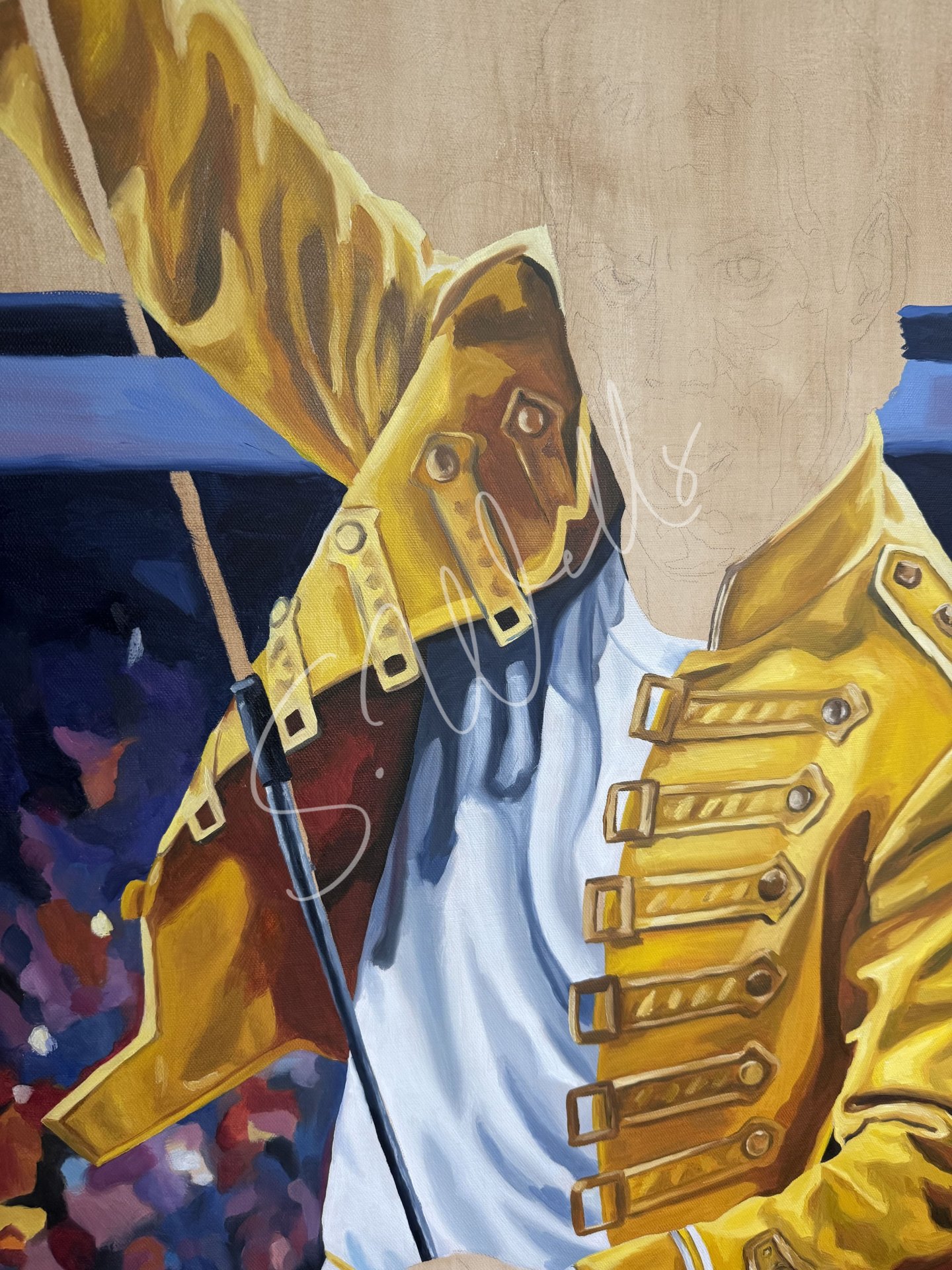 (PRE-ORDER) Live Stage Tribute to Freddie Mercury (Expressive Realism Series No. 1) - Image 2